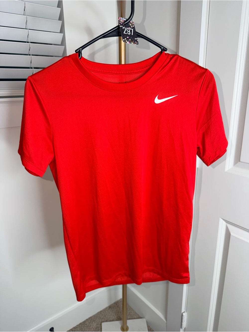 297. Nike Women's Dri-FIT Legend T-Shirt in Bright Red